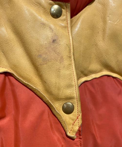 RockyMountainFeatherBed（ロッキーマウンテンフェザーベッド）RockyMountainFeatherBed (ロッキーマウンテンフェザーベッド) ダウンベスト オレンジ サイズ:不明の古着・服飾アイテム