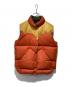 RockyMountainFeatherBed（ロッキーマウンテンフェザーベッド）の古着「ダウンベスト」｜オレンジ