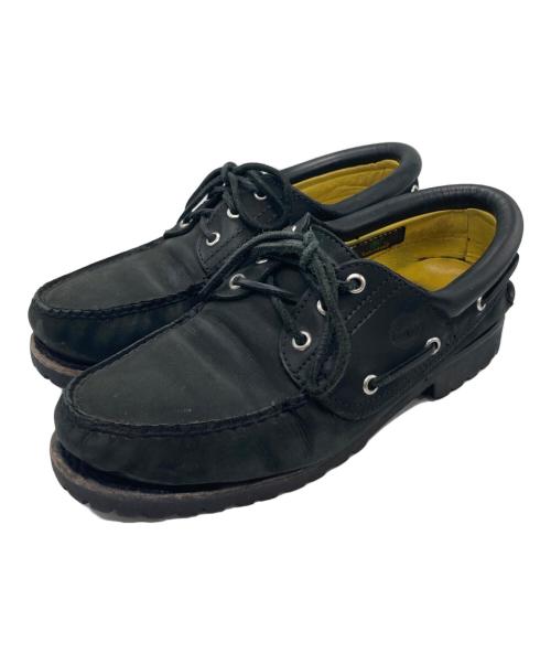 Timberland（ティンバーランド）Timberland (ティンバーランド) 3-EYELET CLASSIC RUGSOLE ブラック サイズ:25.5の古着・服飾アイテム