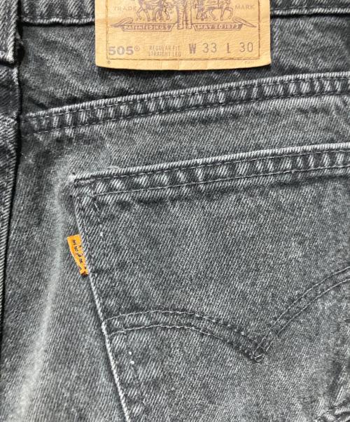 LEVI'S（リーバイス）LEVI'S (リーバイス) 90’s 後染めブラックデニム ブラック サイズ:w33の古着・服飾アイテム