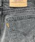 中古・古着 LEVI'S (リーバイス) 90’s 後染めブラックデニム ブラック サイズ:w33：13000円