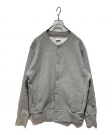 Champion（チャンピオン）の古着「スナップスウェットシャツ」｜グレー