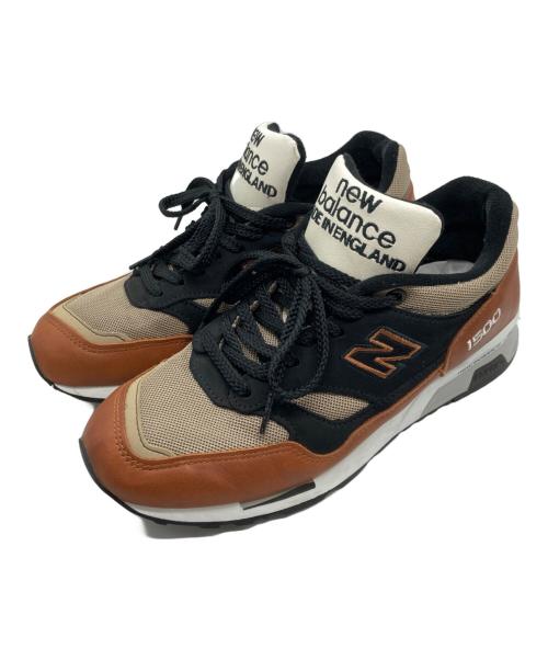 NEW BALANCE（ニューバランス）NEW BALANCE (ニューバランス) ローカットスニーカー ブラウン×ベージュ サイズ:UK6の古着・服飾アイテム