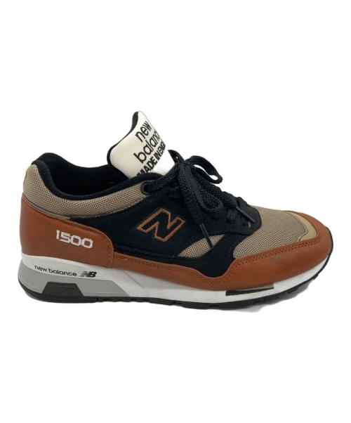NEW BALANCE（ニューバランス）NEW BALANCE (ニューバランス) ローカットスニーカー ブラウン×ベージュ サイズ:UK6の古着・服飾アイテム
