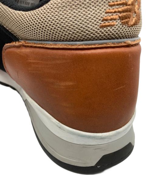 NEW BALANCE（ニューバランス）NEW BALANCE (ニューバランス) ローカットスニーカー ブラウン×ベージュ サイズ:UK6の古着・服飾アイテム