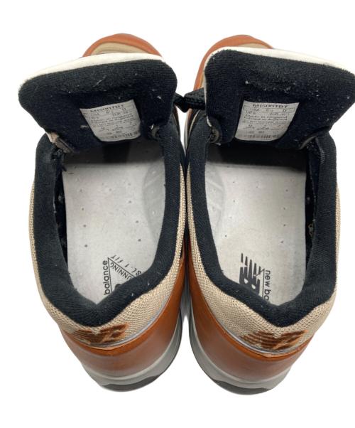 NEW BALANCE（ニューバランス）NEW BALANCE (ニューバランス) ローカットスニーカー ブラウン×ベージュ サイズ:UK6の古着・服飾アイテム