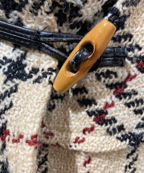 BURBERRY LONDON（バーバリーロンドン）BURBERRY LONDON (バーバリーロンドン) ノヴァチェックツイードダッフルコート ベージュ サイズ:9の古着・服飾アイテム