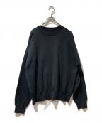 Yonetomiヨネトミ）の古着「RIGID SEA ISLAND COTTON PULLOVER」｜ブラック