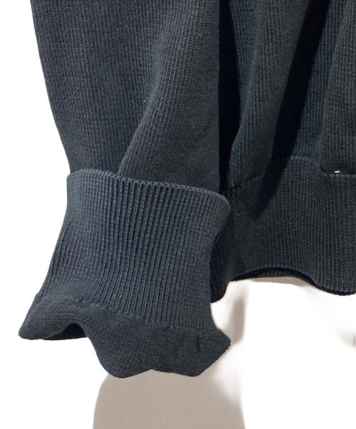 Yonetomi（ヨネトミ）Yonetomi (ヨネトミ) RIGID SEA ISLAND COTTON PULLOVER ブラック サイズ:4の古着・服飾アイテム