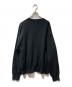 Yonetomi (ヨネトミ) RIGID SEA ISLAND COTTON PULLOVER ブラック サイズ:4：25000円