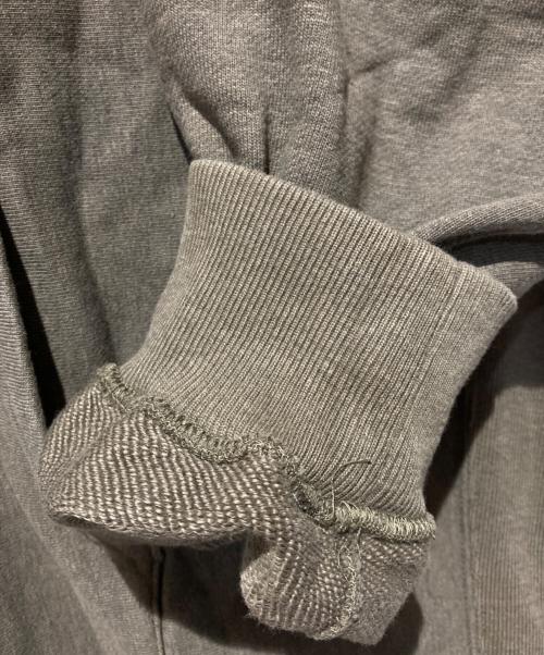 ULTERIOR（アルテリア）ULTERIOR (アルテリア) FADED SILKY TERRY RW HALF ZIP HOODIE カーキ サイズ:４の古着・服飾アイテム