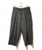 MAATEE&SONSマーティーアンドサンズ）の古着「Military Slacks」｜グレー
