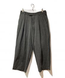 MAATEE&SONS（マーティーアンドサンズ）の古着「Military Slacks」｜グレー