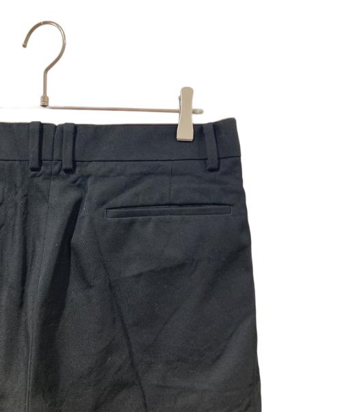 A.PRESSE（アプレッセ）A.PRESSE (アプレッセ) Wool Kersey Trousers ブラック サイズ:2の古着・服飾アイテム