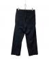 A.PRESSE (アプレッセ) Wool Kersey Trousers ブラック サイズ:2：25000円