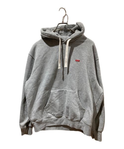 SUPREME（シュプリーム）SUPREME (シュプリーム) Small Box Drawcord Hooded Sweatshirt グレー サイズ:Sの古着・服飾アイテム