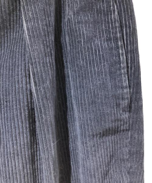 POLO RALPH LAUREN（ポロ・ラルフローレン）POLO RALPH LAUREN (ポロ・ラルフローレン) 2タックコーデュロイパンツ ネイビー サイズ:表記無しの古着・服飾アイテム