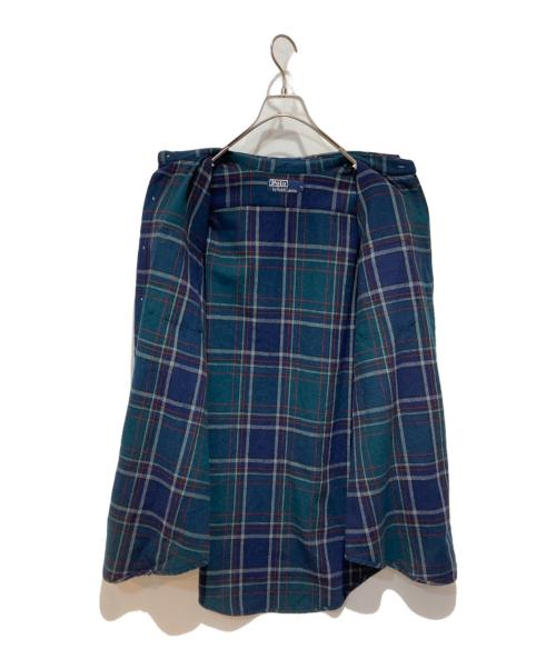 POLO RALPH LAUREN（ポロ・ラルフローレン）POLO RALPH LAUREN (ポロ・ラルフローレン) 長袖シャツ ネイビー サイズ:LLの古着・服飾アイテム