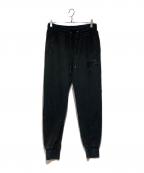 DOLCE & GABBANAドルチェ＆ガッバーナ）の古着「モノグラムトラックパンツ」｜ブラック