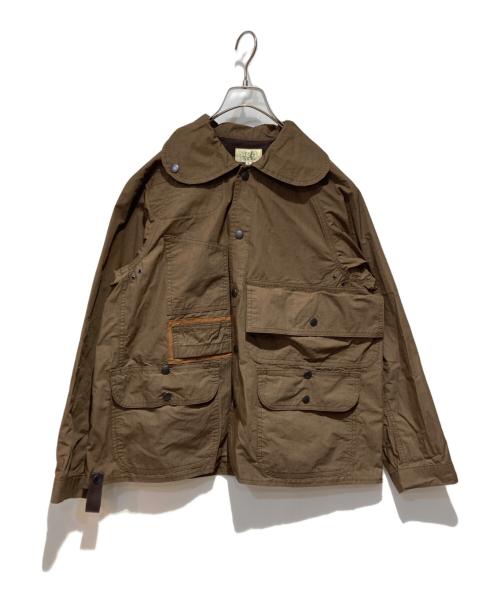 tehu tehu（テフテフ）tehu tehu (テフテフ) ハンティングジャケット ブラウン サイズ:Ｌの古着・服飾アイテム