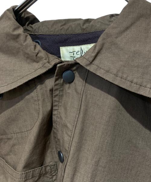 tehu tehu（テフテフ）tehu tehu (テフテフ) ハンティングジャケット ブラウン サイズ:Ｌの古着・服飾アイテム