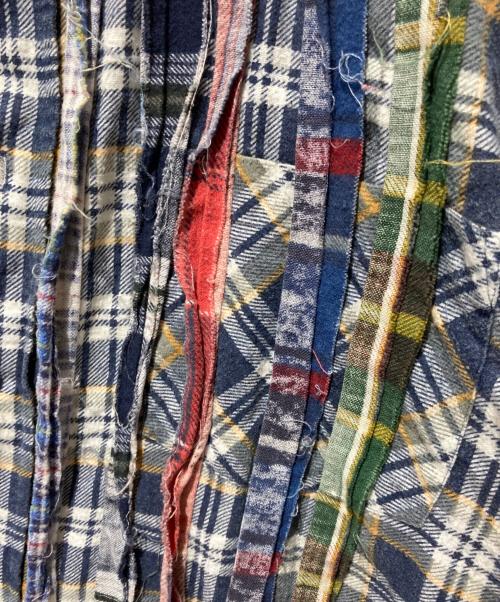 Rebuild by Needles（リビルドバイニードルス）Rebuild by Needles (リビルドバイニードルス) 長袖シャツ ネイビー サイズ:Mの古着・服飾アイテム