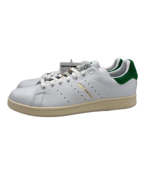 adidas（アディダス）adidas (アディダス) Stan Smith Homer Simpson ホワイト×グリーン サイズ:27.5の古着・服飾アイテム