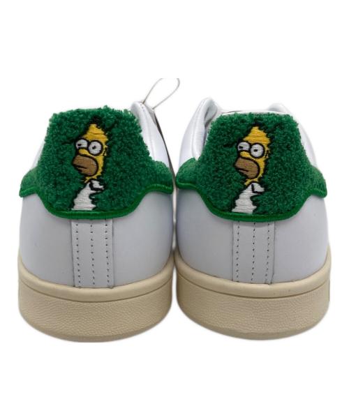 adidas（アディダス）adidas (アディダス) Stan Smith Homer Simpson ホワイト×グリーン サイズ:27.5の古着・服飾アイテム