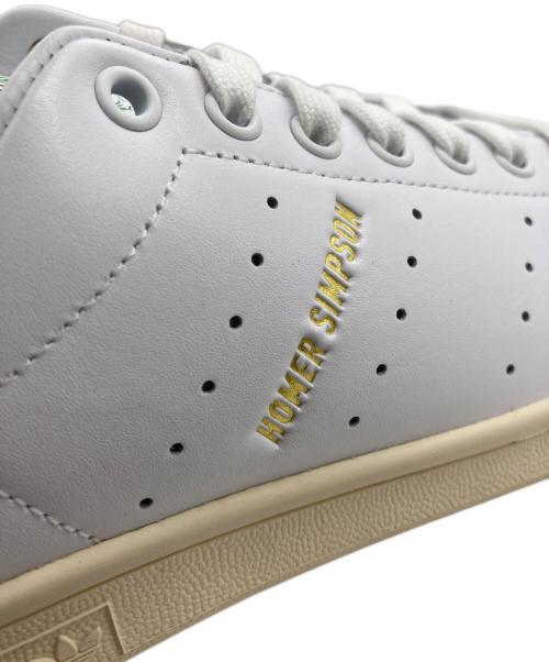 adidas（アディダス）adidas (アディダス) Stan Smith Homer Simpson ホワイト×グリーン サイズ:27.5の古着・服飾アイテム