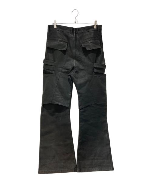 GOJOYJINNI（ゴージョインジンニ）GOJOYJINNI (ゴージョインジンニ) コーティングパンツ ブラック サイズ:2の古着・服飾アイテム