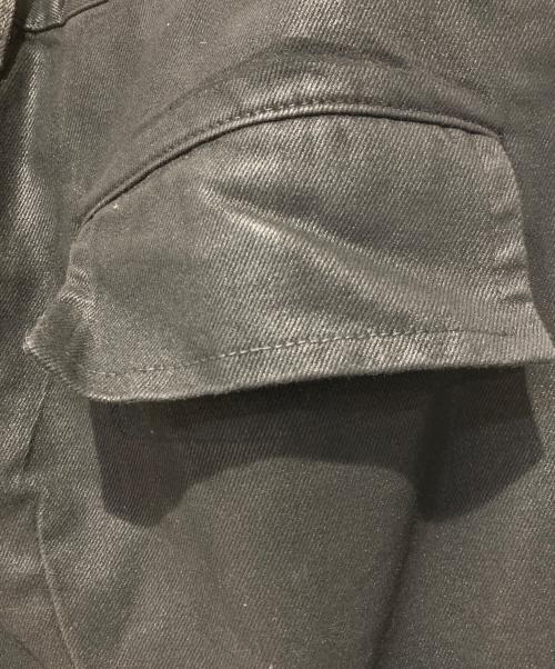 GOJOYJINNI（ゴージョインジンニ）GOJOYJINNI (ゴージョインジンニ) コーティングパンツ ブラック サイズ:2の古着・服飾アイテム