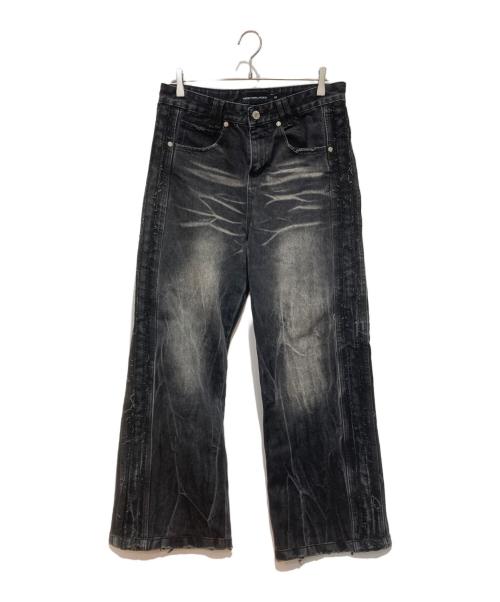 Racer Worldwide（レーサーワイルドワイド）RACER WORLDWIDE (レーサーワイルドワイド) デニムパンツ ブラック サイズ:W32の古着・服飾アイテム