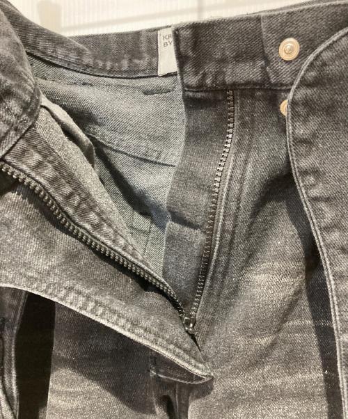 KRAFTWORK（クラフトワーク）KRAFTWORK (クラフトワーク) マルチポケットカーゴデニムパンツ ブラック サイズ:W30の古着・服飾アイテム