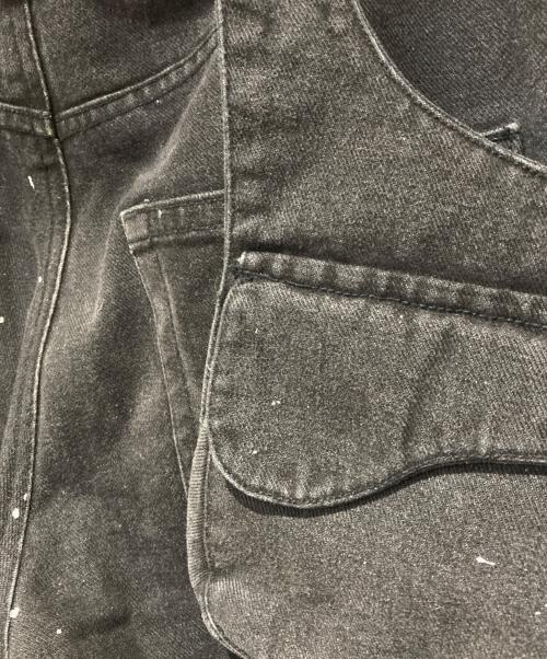 KRAFTWORK（クラフトワーク）KRAFTWORK (クラフトワーク) マルチポケットカーゴデニムパンツ ブラック サイズ:W30の古着・服飾アイテム