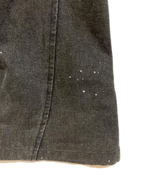 KRAFTWORK（クラフトワーク）KRAFTWORK (クラフトワーク) マルチポケットカーゴデニムパンツ ブラック サイズ:W30の古着・服飾アイテム