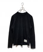 JIL SANDER+ジルサンダープラス）の古着「ロングスリーブカットソー」｜ブラック
