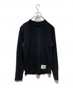 JIL SANDER+ジルサンダープラス）の古着「ロングスリーブカットソー」｜ブラック