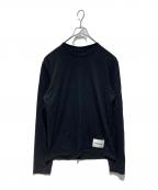 JIL SANDER+ジルサンダープラス）の古着「ロングスリーブカットソー」｜ブラック