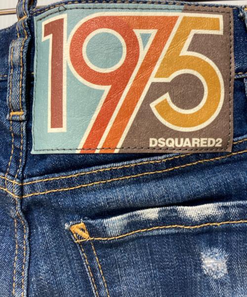 DSQUARED2（ディースクエアード）DSQUARED2 (ディースクエアード) 18AW Super Skinny fit Jeans インディゴ サイズ:36の古着・服飾アイテム