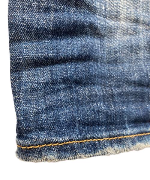 DSQUARED2（ディースクエアード）DSQUARED2 (ディースクエアード) 18AW Super Skinny fit Jeans インディゴ サイズ:36の古着・服飾アイテム