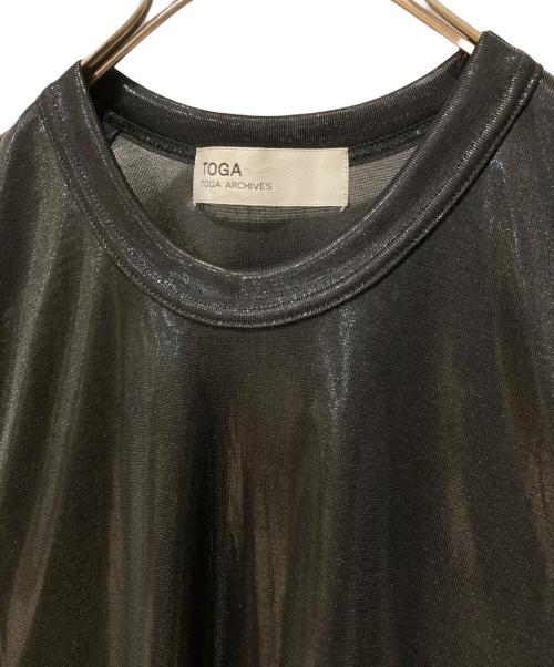 TOGA ARCHIVES（トーガアーカイブス）TOGA ARCHIVES (トーガアーカイブス) メッシュ」 ブラック サイズ:Mの古着・服飾アイテム