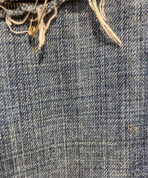 DOLCE & GABBANA（ドルチェ＆ガッバーナ）DOLCE & GABBANA (ドルチェ＆ガッバーナ) 切替デニムパンツ インディゴ サイズ:24の古着・服飾アイテム