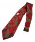Vivienne Westwood (ヴィヴィアンウエストウッド) オーブ総柄ネクタイ レッド サイズ:表記無し：8000円