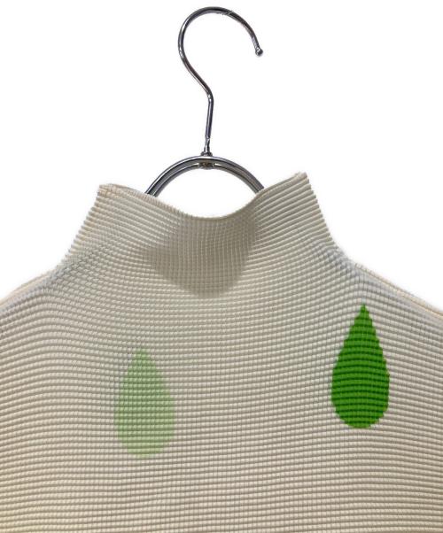 me ISSEY MIYAKE（ミーイッセイ ミヤケ）me ISSEY MIYAKE (ミーイッセイ ミヤケ) ノースリーブカットソー ホワイト サイズ:表記無しの古着・服飾アイテム