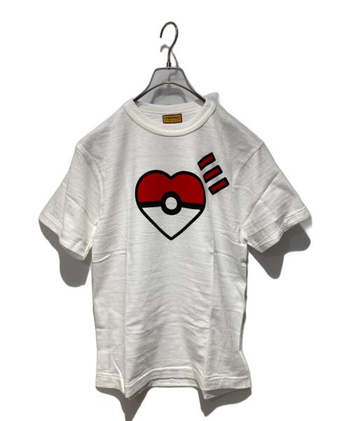 HUMAN MADE（ヒューマンメイド）HUMAN MADE (ヒューマンメイド) Pokemon Made Graphic T-Shirt Monster Ball White ホワイト サイズ:M 未使用品の古着・服飾アイテム