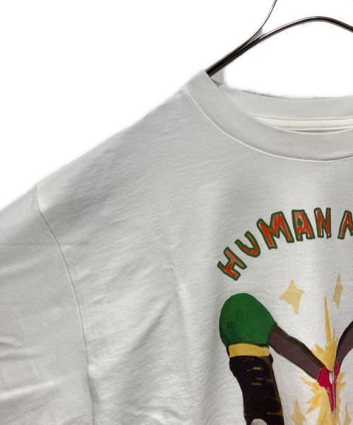 HUMAN MADE（ヒューマンメイド）HUMAN MADE (ヒューマンメイド) KEIKO SOOTOME SIDE A TEE ホワイト サイズ:M 未使用品の古着・服飾アイテム
