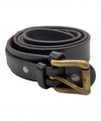 FILSONフィルソン）の古着「レザーベルト」｜ブラウン