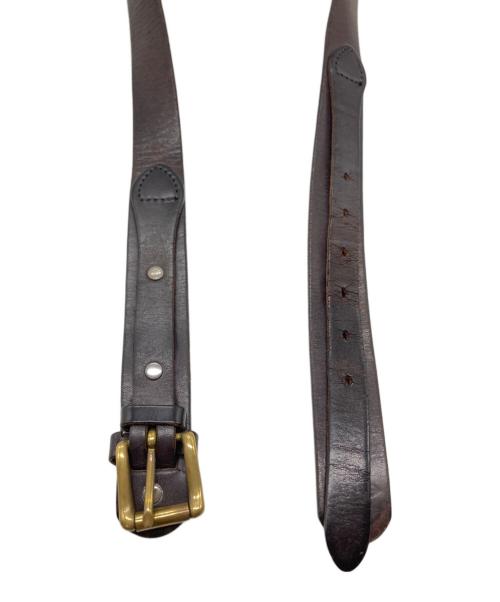 FILSON（フィルソン）FILSON (フィルソン) レザーベルト ブラウンの古着・服飾アイテム