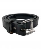 FILSONフィルソン）の古着「レザーベルト」｜ブラック