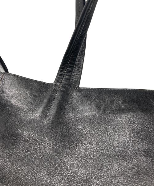 SANYO（サンヨー）SANYO (サンヨー) レザートートバッグ ブラックの古着・服飾アイテム